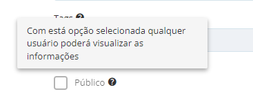 Flag público
